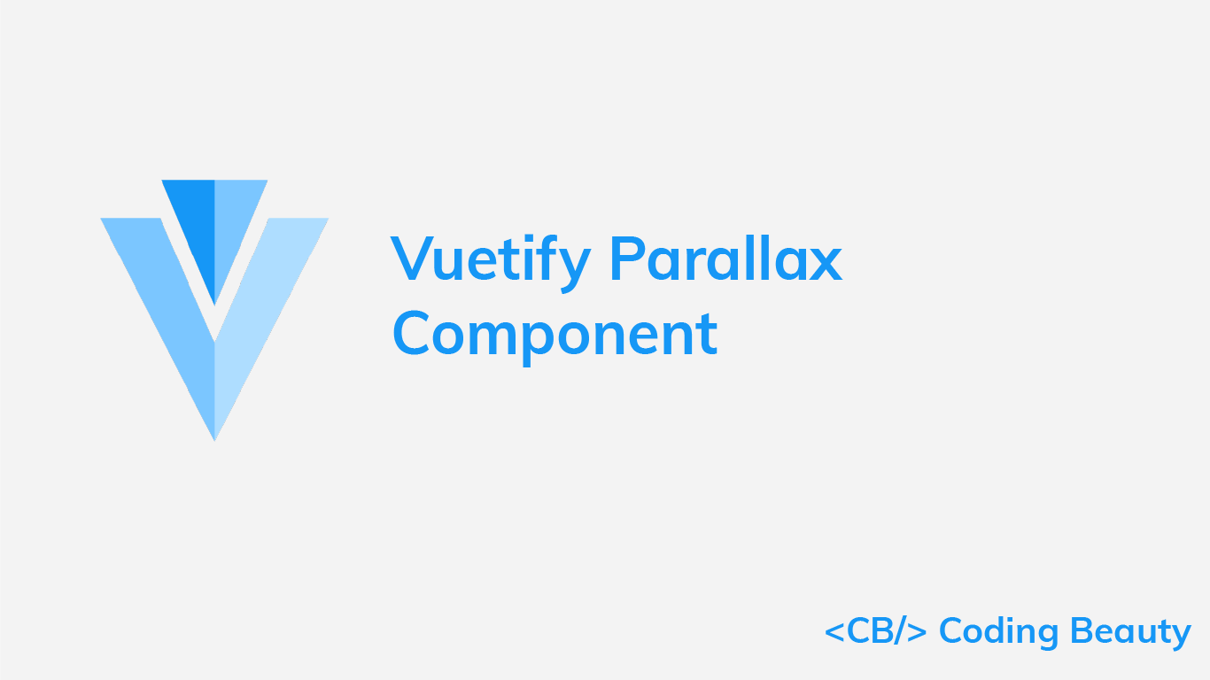 How to Use the Vuetify Parallax Component