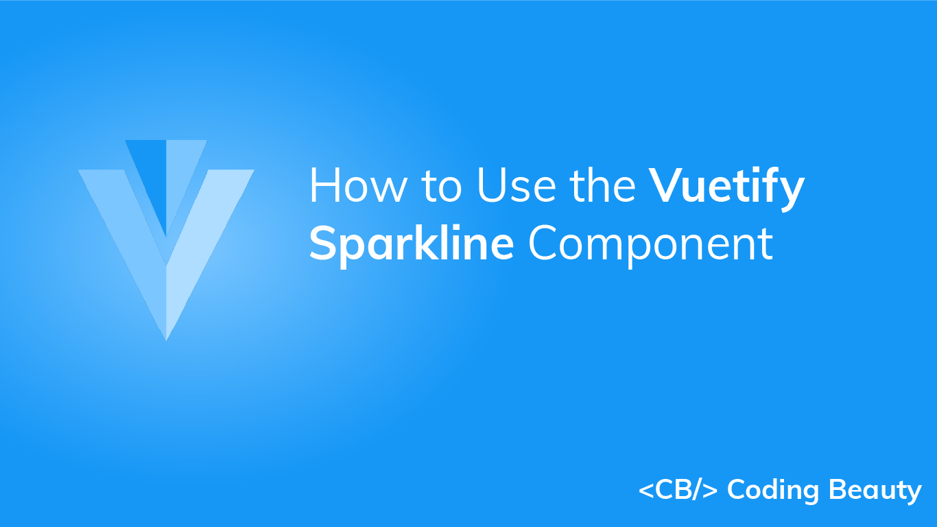 How to Use the Vuetify Sparkline Component