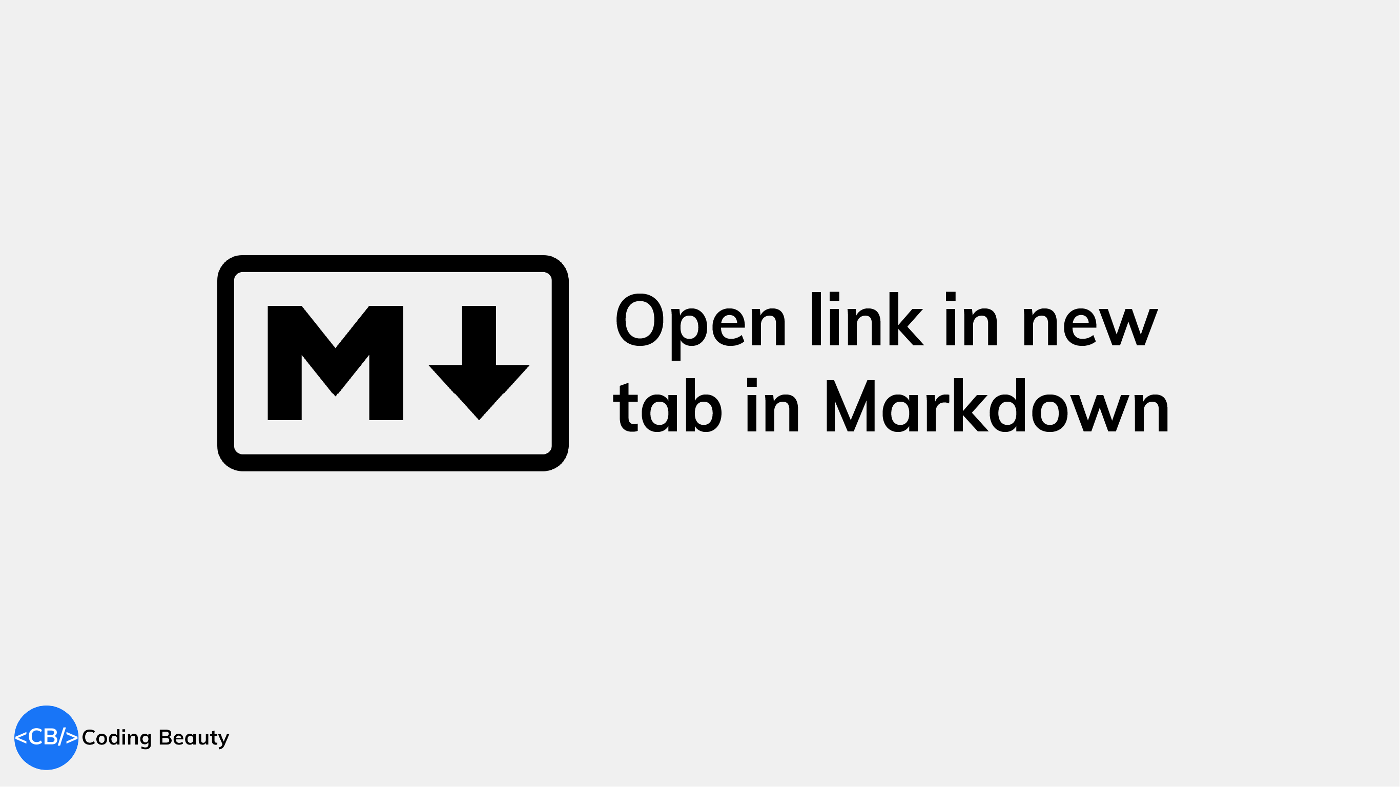 Quickly open Markdown link in new tab (target _blank)