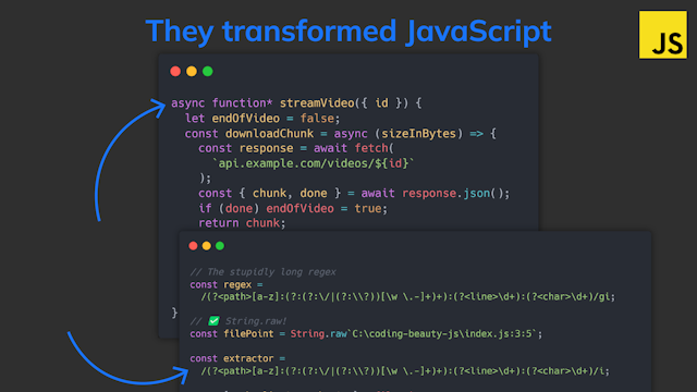 The 5 most transformative JavaScript features from ES9