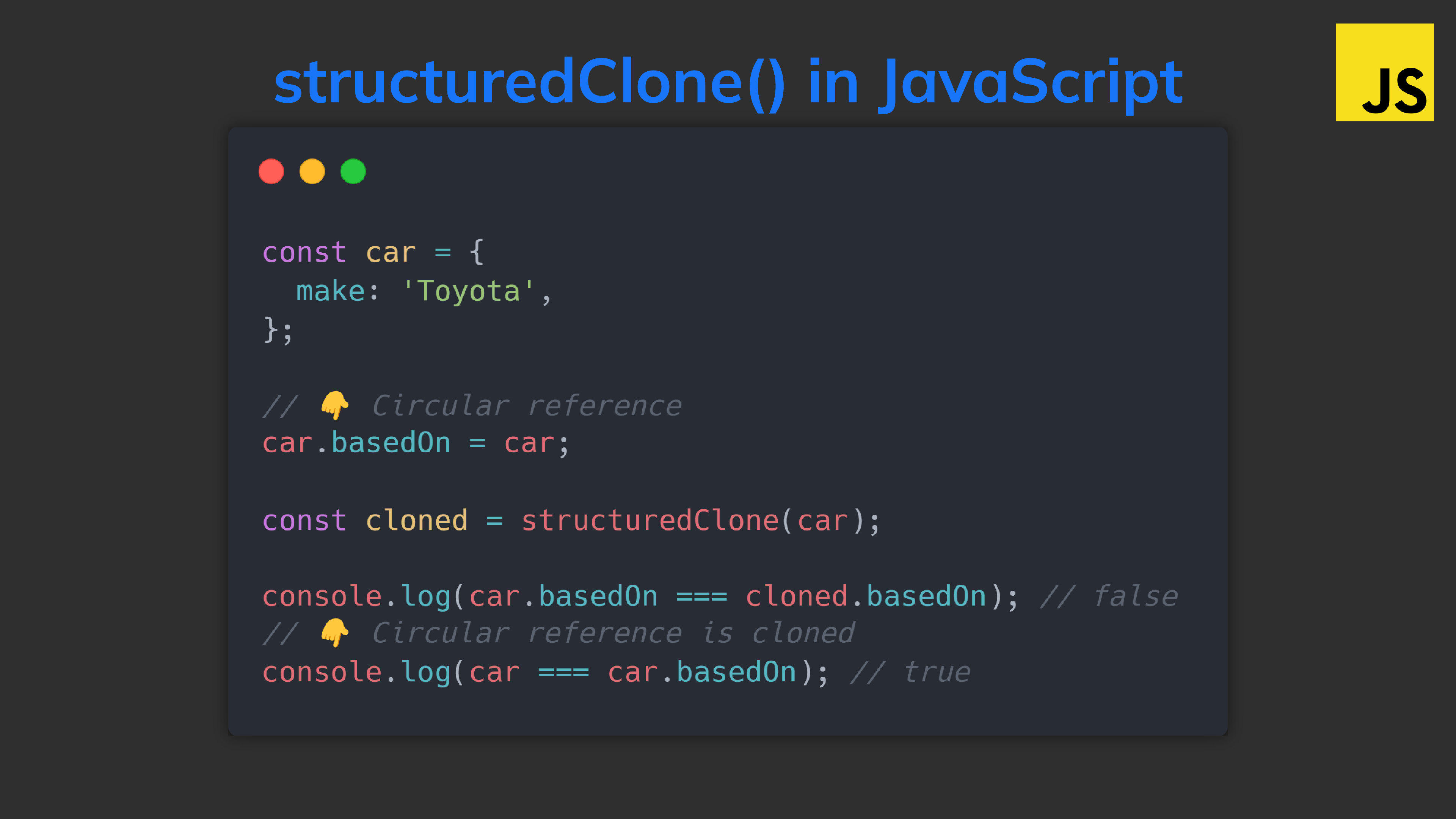 structuredClone(): The easiest way to deep copy objects in JavaScript