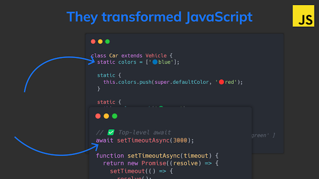 The 5 most transformative JavaScript features from ES13