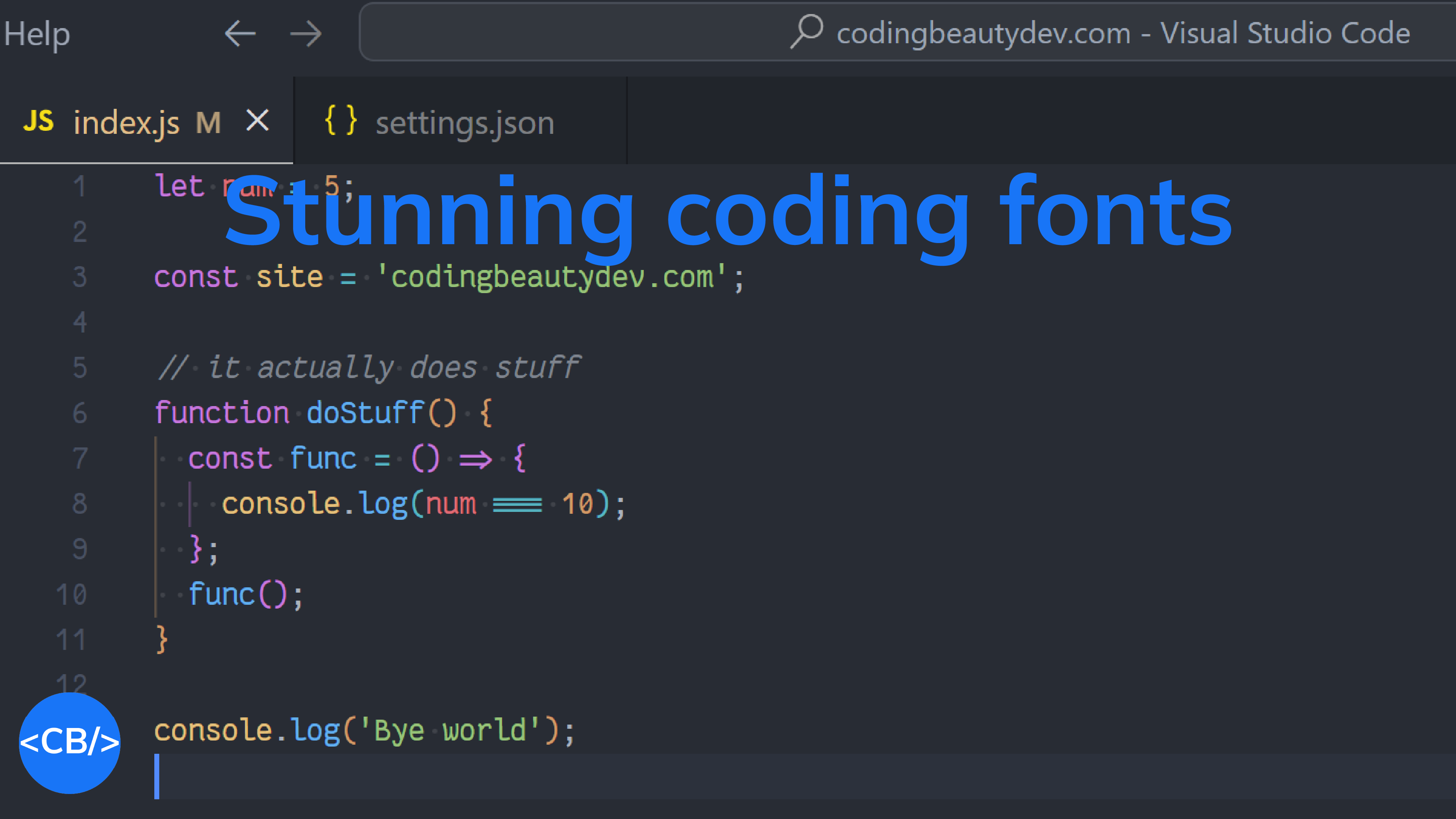 10 amazing fonts to upgrade your VS Code experience