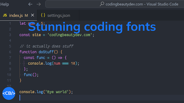 10 amazing fonts to upgrade your VS Code experience