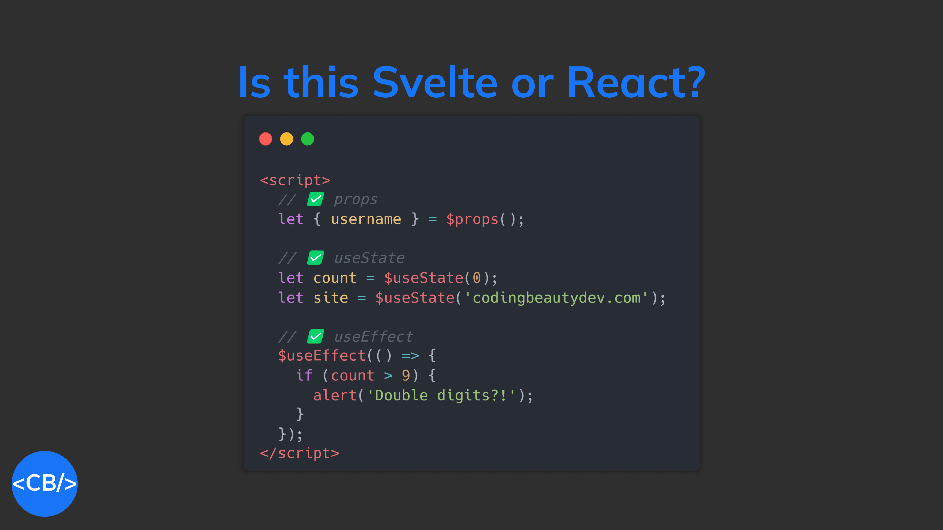 Svelte 5 is React on steroids