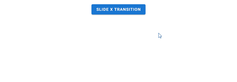 Setting the menu transition to slide-x-transition.