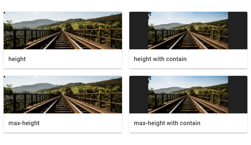 Setting image height with the Vuetify image component.
