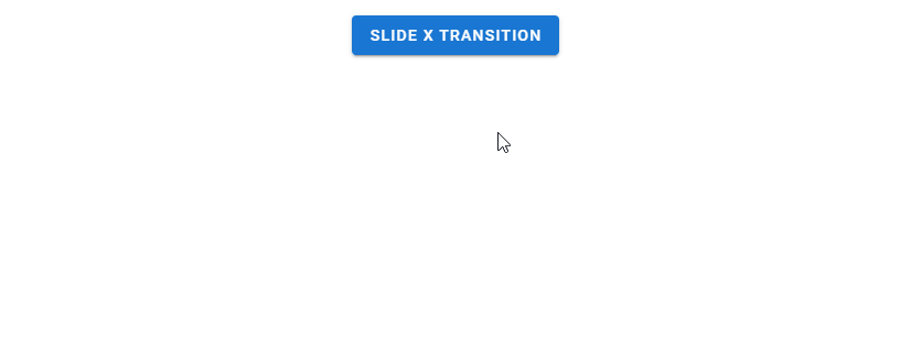 Creating a slide x transition in Vuetify.