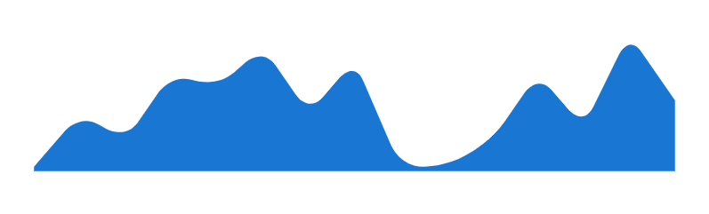 Using the fill prop of the Vuetify sparkline component.