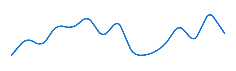 Using the line-width prop of the Vuetify sparkline component.