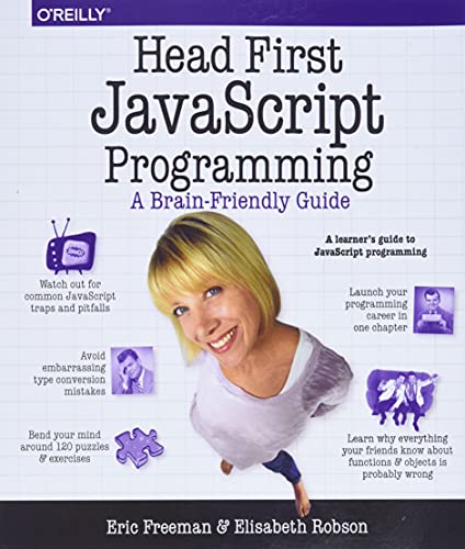 Cover of "Head First JavaScript Programming"