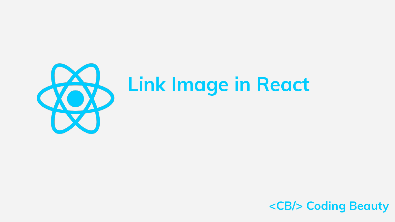 How To Link An Image In React Coding Beauty