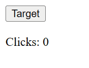 The button is clicked programmatically every 1 second.