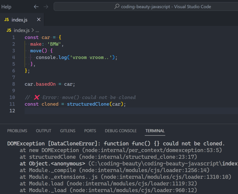structuredClone(): The Easiest Way to Copy JavaScript Objects