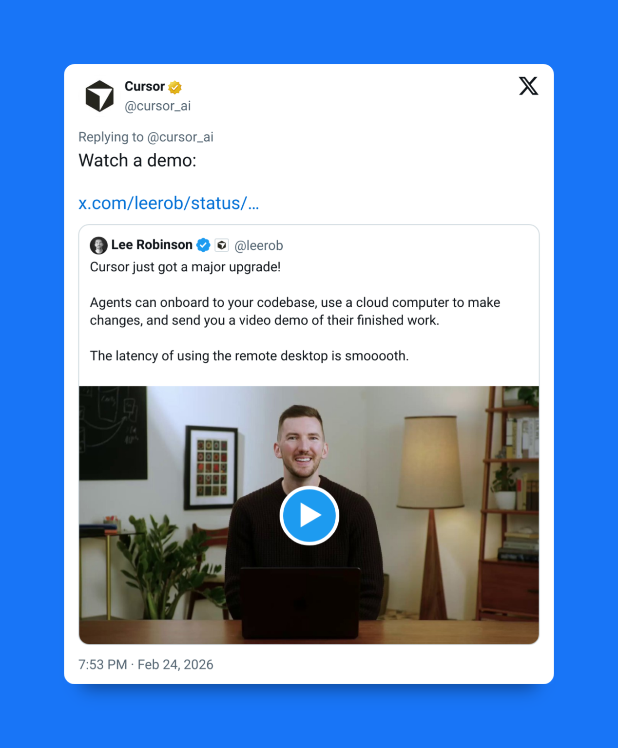 Cursor agents are now writing themselves - Coding Beauty